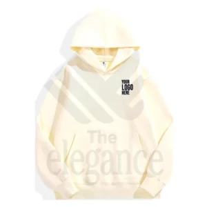 Cream Pullover Hoodie