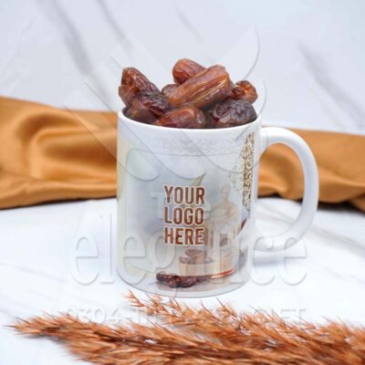 Custom Ramadan Dates Mug with Compony Logo