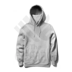 Grey Hoodie with Mask Built in