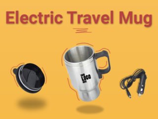 Electric Travel Mug - Best Gift for the Travelers!