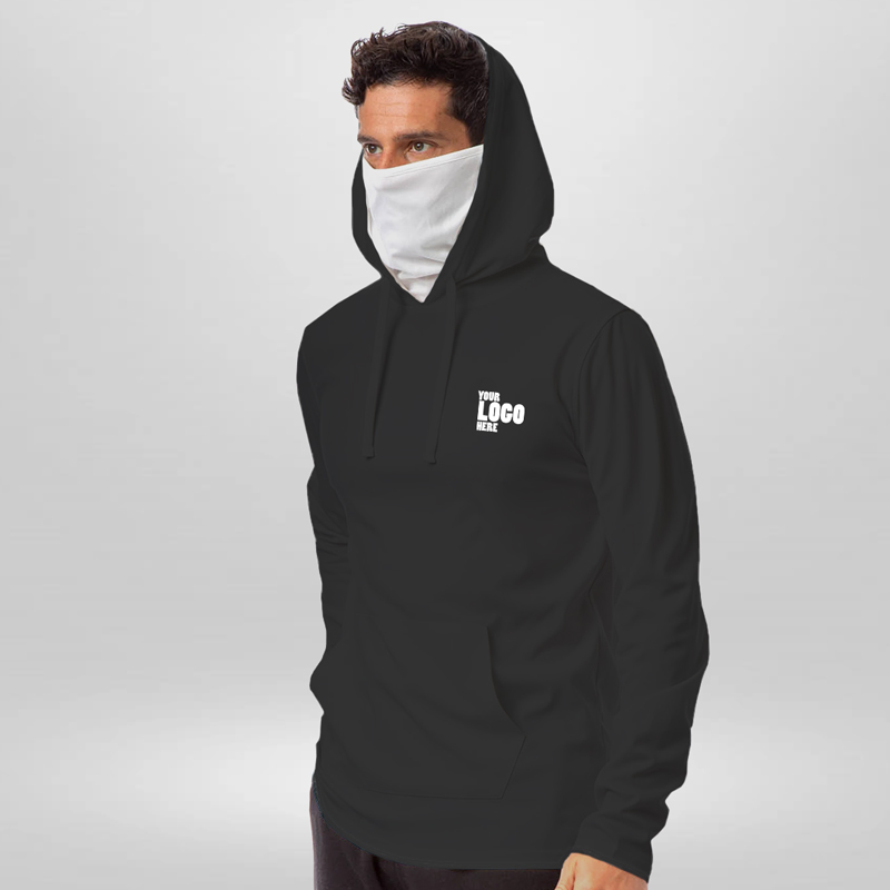 Hoodie with Mask Built in  Corporate Gifting - The Elegance