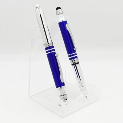 Metal Pen with Stylus Light