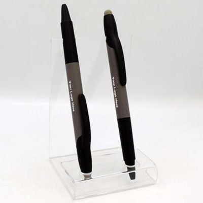 Black Cap Light Brown Pen