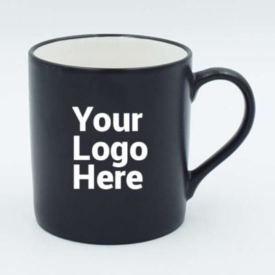 Black Small Ceramic Mug