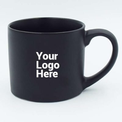 Small Black Matt Ceramic Mug
