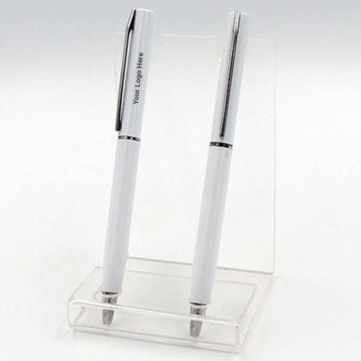 white Executive pens