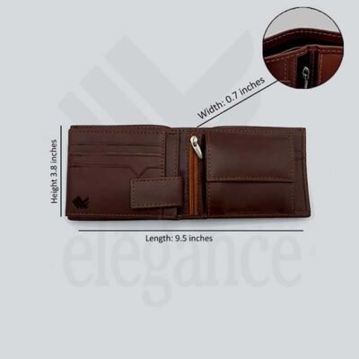 Promotional Men Brown Wallet 3 Corporate Gifts in Bulk