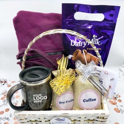 Basket from Heaven company branded gift boxes