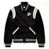 Button Up Varsity Jacket