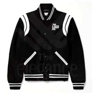 Button Up Varsity Jacket