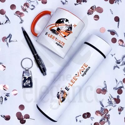 Iconic company branded gift boxes