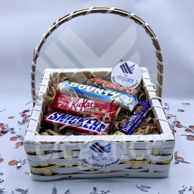 Mini Chocolate Basket customized corporate gifts Pakistan
