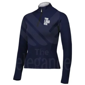 Half Zip with Full Sleeve Women Sweatshirt