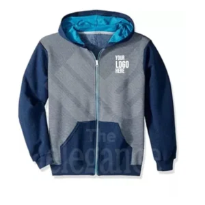 Tow Hued Zipper Hoodie