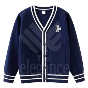 White Border Cardigan