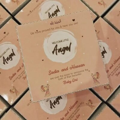 Baby Girl Angel Box Elegance