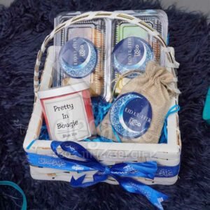 Eid Sweetness Basket company logo gifts for employees