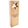 Wooden Star Awards corporate gifts for clients