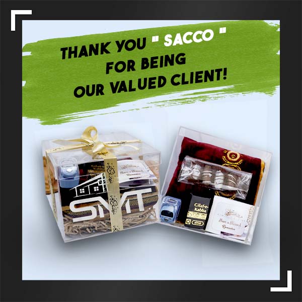 Divine Acrylic Box as Ramadan Corporate Gift for Sacco (Industry)