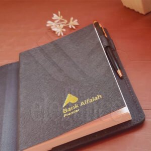 Best Quality Premium Leather Notebook and Pen Gift Online