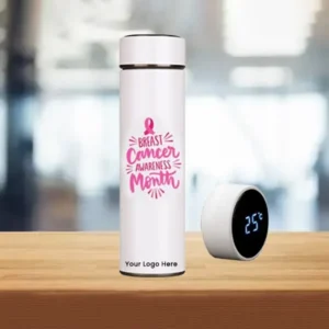 Breast Cancer Temperature Bottle Online Gifts for Clients and Employees in Pakistan