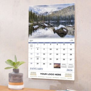 Buy Best Good Value™ Landscapes of America Calendar(Spiral) Wall Calendar Online Gifts for Clients in Pakistan