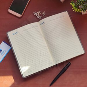 Leather Notebook corporate gift for clients in bulk