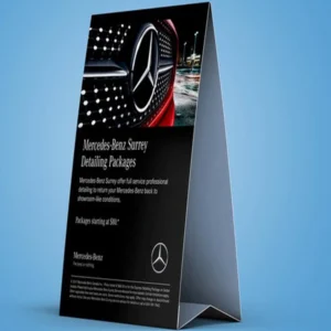 Table Top Tent Cards