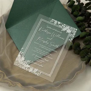 Acrylic Wedding Cards Online Corporate Gifts in Pakistan