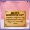 Women's Day Wooden Frame