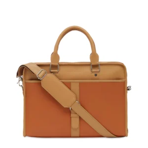 Orange Brown Bag