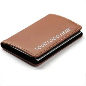 Brown Busniess Card Holder for Corporate Gifting