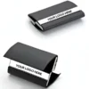 Buy Double Side Leather + Metal Card Holder Online Corporate Gifts