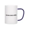 Buy Grey Frosted Glass Mug Corporate Gifting