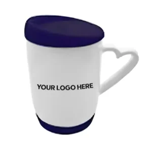 Buy Dark Blue Base Lid Sublimation Mug Online Corporate Gifts