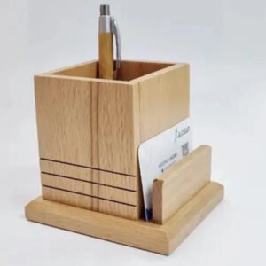Wooden Pen and Card Holder Corporate Gifts