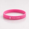 Pinktober Breast Cancer Awareness Silicone Wristband