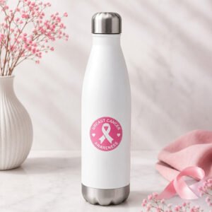 Breast Cancer Awareness Stainless Steel Bottle