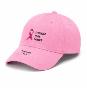 Stronger Than Cancer Breast Cancer Awareness Baseball Cap
