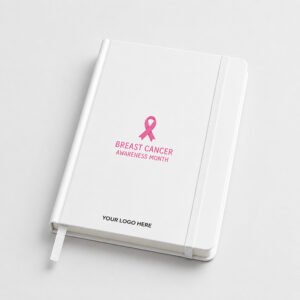 Breast Cancer Awareness Month Leather Diary