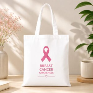 Breast Cancer Awareness Tote Bag